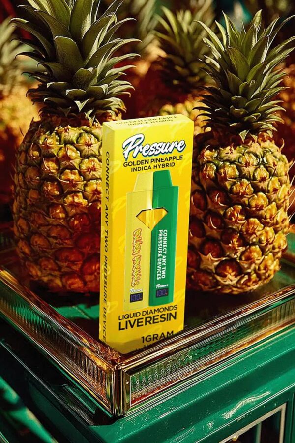 Pressure 2G Disposable Golden Pineapple - Image 2