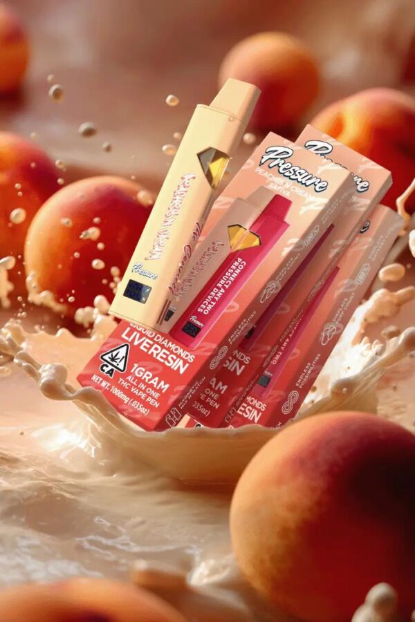 Pressure 2G Disposable Peach N Cream - Image 2